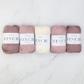 Triss Baby Blanket in Finch: Ballet