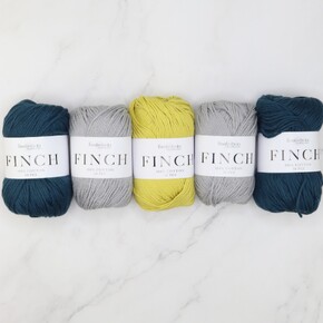 Triss Baby Blanket in Finch: Chartreuse
