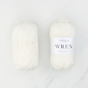 Fiddlesticks Wren: W 003 Ivory