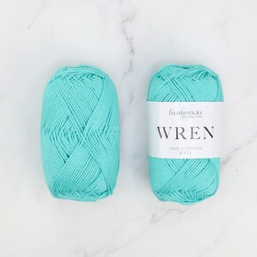 Fiddlesticks Wren: W 047 Aqua