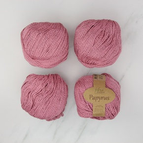 Fibra Natura Papyrus: 229-08 Raspberry