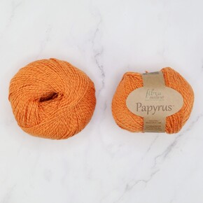 Fibra Natura Papyrus: 229-31 Bright Orange