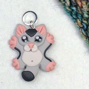 Jo Joz Art Studio Australian Animals Stitch Markers: Sugar Glider (up)