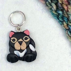 Jo Joz Art Studio Australian Animals Stitch Markers: Tasmanian Devil