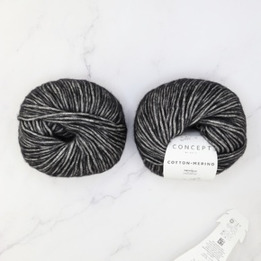 Concept by Katia Cotton Merino: 108 Black