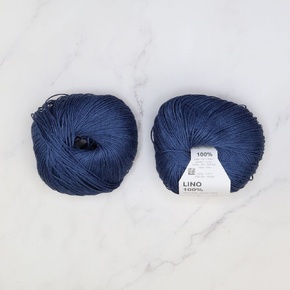 Sway Line Tee V-neck Kit in Lino 100%: 16 Blue, size 1