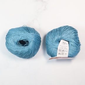 Sway Line Tee V-neck Kit in Lino 100%: 19 Peacock, size 1