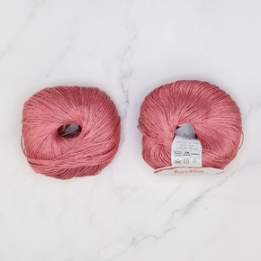 Sway Line Tee V-neck Kit in Lino 100%: 30 Rose, size 7