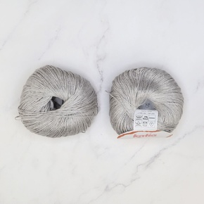 Sway Line Tee V-neck Kit in Lino 100%: 8 Silver, size 1