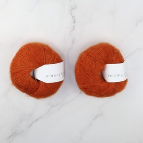 Knitting for Olive Soft Silk Mohair: 1330 Burnt Orange