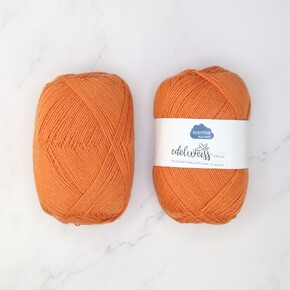 Kremke Soul Wool Edelweiss Classic: 408 Warm Orange
