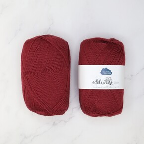 Kremke Soul Wool Edelweiss Classic: 410 Burgundy Red