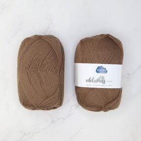 Kremke Soul Wool Edelweiss Classic: 411 Walnut Brown