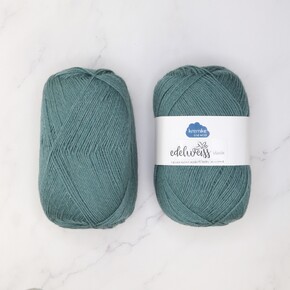 Kremke Soul Wool Edelweiss Classic: 419 Petrol Green