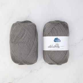 Kremke Soul Wool Edelweiss Classic: 424 Medium Grey