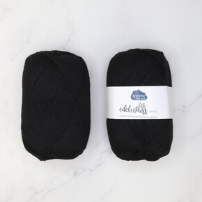 Kremke Soul Wool Edelweiss Classic: 426 Black 