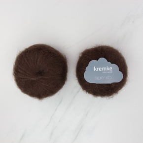 Kremke Soul Wool Silky Kid: 10-116 Dark Chocolate