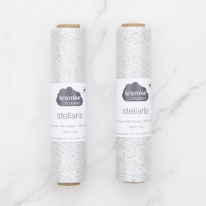 Kremke Soul Wool Stellaris: 101 White Silver