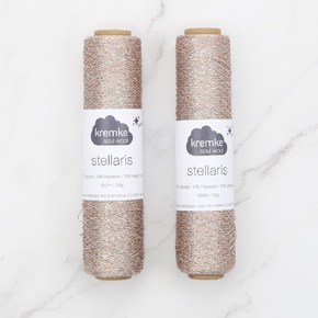Kremke Soul Wool Stellaris: 132 Light Pink Beige Silver