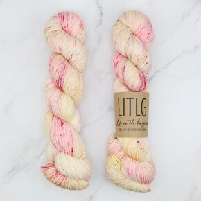Life in the Long Grass Moon Sock: Frosting