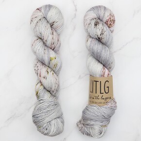 Life in the Long Grass Moon Sock: Pewter