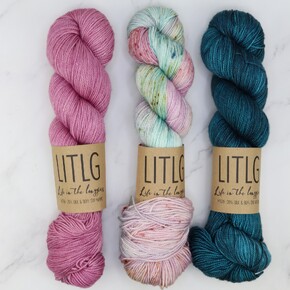 Life in the Long Grass Moon Sock Three Skein Set