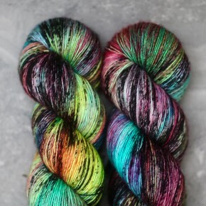 Madelinetosh ASAP: 0683 Electric Rainbow DYED TO ORDER 30/05/2025