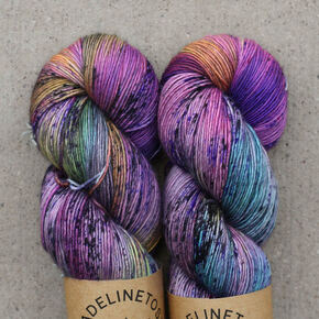 Madelinetosh Farm Twist DK: 0688 Rebel Rainbow Rider DYED TO ORDER 30/05/2025