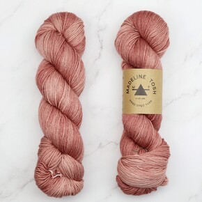 Madelinetosh Pashmina: 0390 Pink Mist Smoke Tree DYED TO ORDER 30/05/2025