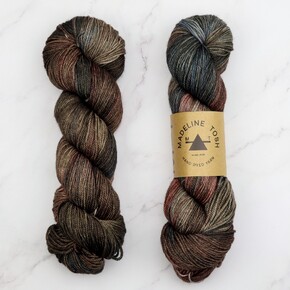 Madelinetosh Pashmina: 1310 Whiskey Barrel DYED TO ORDER 30/05/2025