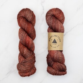 Madelinetosh Tosh DK: 0450 Subtle Flame DYED TO ORDER 30/05/2025