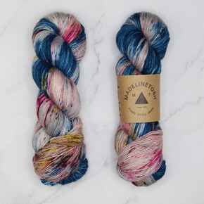 Madelinetosh Tosh Merino Light: 0868 Accra Evening DYED TO ORDER 30/7/2025