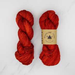 Madelinetosh Tosh Merino Light: 0460 Carolina Reaper DYED TO ORDER 30/05/2025