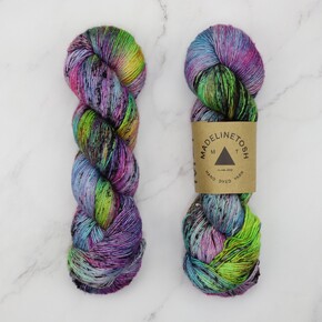 Madelinetosh Tosh Merino Light: 0683 Electric Rainbow DYED TO ORDER 30/05/2025