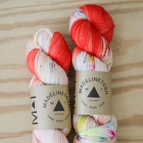 Madelinetosh Tosh Merino Light: Flora on Sand DYED TO ORDER 30/05/2025