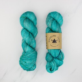 Madelinetosh Tosh Merino Light: 0930 Hosta Blue DYED TO ORDER 30/05/2025
