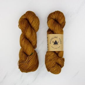 Madelinetosh Tosh Merino Light: 0360 Rye Bourbon DYED TO ORDER