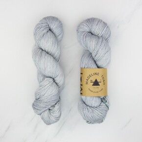 Madelinetosh Tosh Merino Light: 0976 Silver Fox DYED TO ORDER