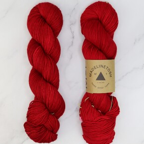 Madelinetosh Tosh Vintage: 0470 Blood Runs Cold