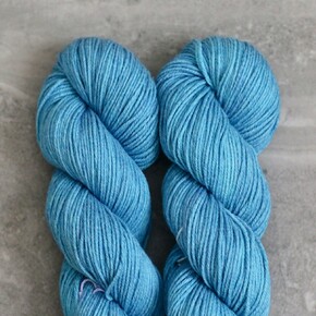 Madelinetosh Wool & Cotton: 0900 Blue Nile DYED TO ORDER 30/05/2025