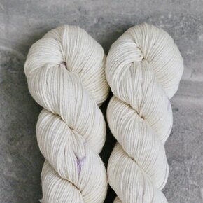 Madelinetosh Wool & Cotton: 0010 Natural DYED TO ORDER 30/05/2025