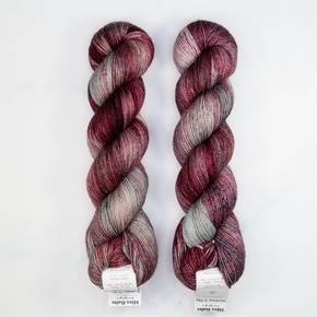 Wavy Waltz Shawl Set in Yummy 2-Ply: Spring at Pullen Park