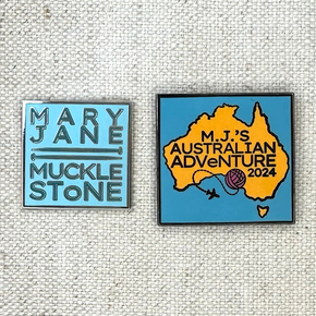 Mary Jane Mucklestone Pins 