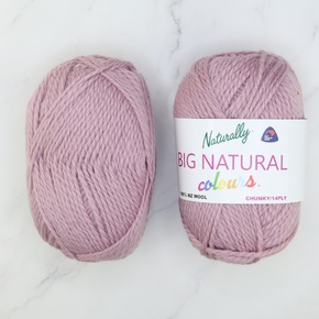 Big Natural Colours Chunky 14ply: 931 Lilac