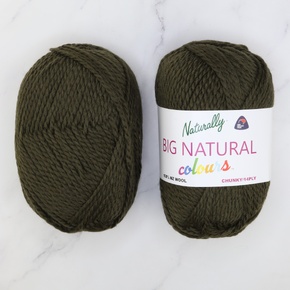 Big Natural Colours Chunky 14ply: 936 Olive