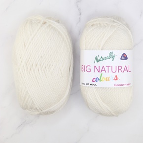Big Natural Colours Chunky 14ply: 938 White