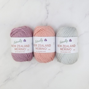 Three Colour Scarf Kit in NZ Merino 12ply: Original