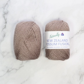New Zealand Possum Fusion 4ply: 803 Walnut