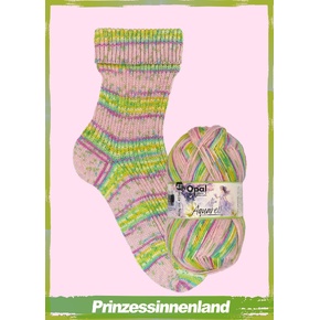 Opal Aquarelle 4ply: 11534 Princess