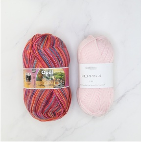 Botanic Shawl Yarn Kit: Lieblingsplatz 11463 Petal